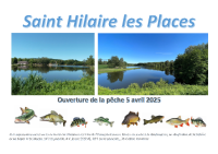 Affiche Ouverture pêche 2025