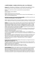 CR CONSEIL DU 23.01.17