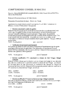 CR CONSEIL DU 30.05.16