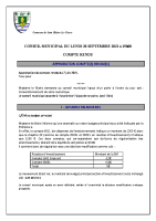 CR du 20 09 21